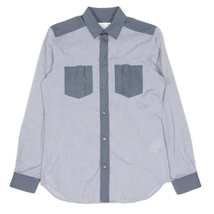 Maison Margiela Grey Slim Fit Shirt Size 48