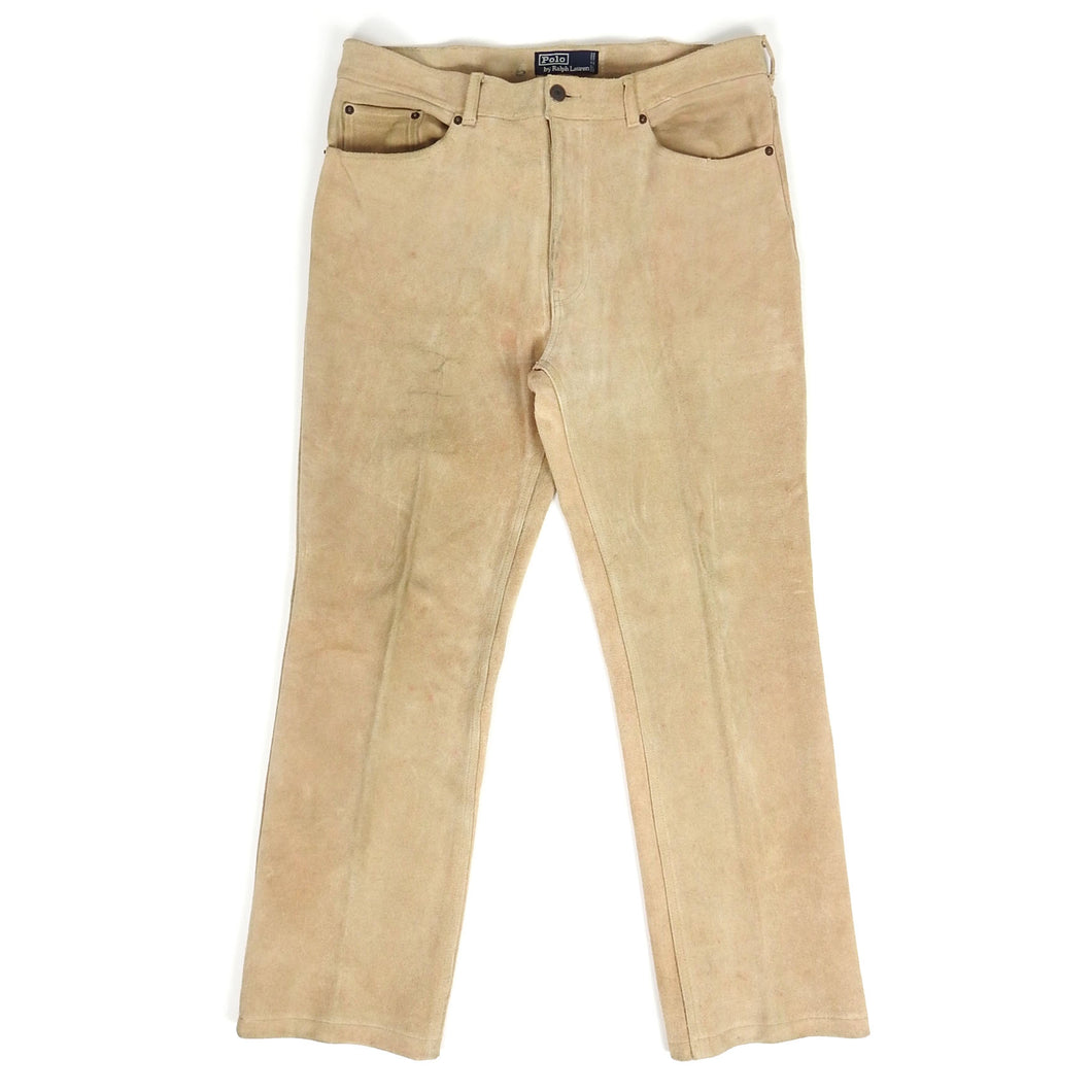 Ralph Lauren Polo Suede Pants Size 36