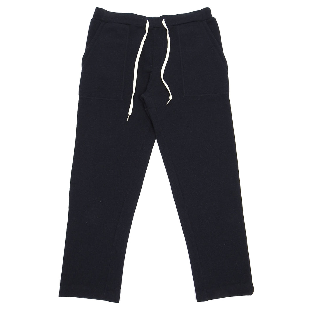 Norse Projects Navy Wool Joggers Size XL