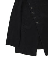 Load image into Gallery viewer, Ann Demeulemeester Asymmetrical Button Coat Size Medium
