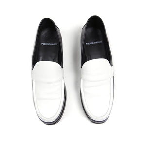 Pierre Hardy Black/White Loafers Size 42