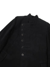 Load image into Gallery viewer, Ann Demeulemeester Asymmetrical Button Coat Size Medium
