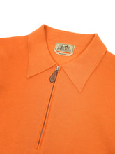 Load image into Gallery viewer, Hermes Orange Cashmere/Silk Sweater Size Small (fits M/L)
