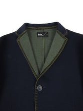 Load image into Gallery viewer, Kolor Navy Wool Blazer Size 2
