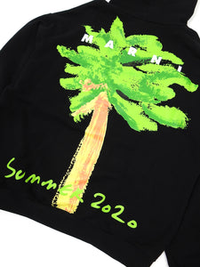 Marni Black Summer 2020 Oversized Hoodie Size 48