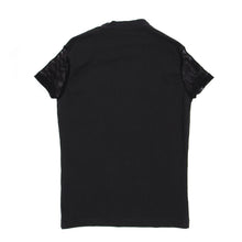 Load image into Gallery viewer, Junior Gaultier Black Mesh Sleeve T-Shirt Size 48
