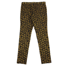 Load image into Gallery viewer, Dries Van Noten Black/Gold Pattern Trousers Size 48
