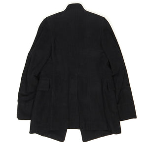 Ann Demeulemeester Asymmetrical Button Coat Size Medium