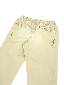 Number (N)ine Paint Splatter Pants Size 4