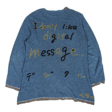 Load image into Gallery viewer, Yohji Yamamoto Digital Messages Sweater Size 3
