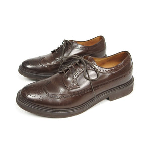 Brunello Cucinelli Brown Leather Brogue Size 42.5