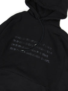 Soloist oversized hoodie black 46