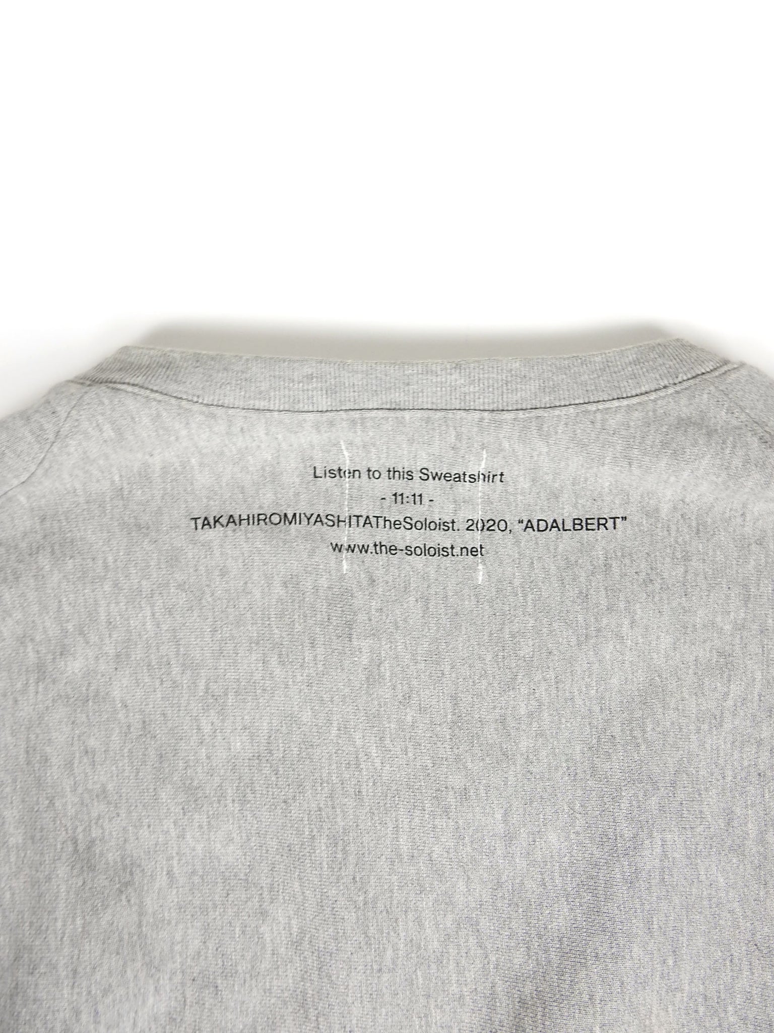 TAKAHIROMIYASHITA The Soloist Adalbert Oversized Sweatshirt Size