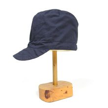 Load image into Gallery viewer, Engineered Garments Navy Peaked Hat
