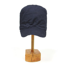 Load image into Gallery viewer, Engineered Garments Navy Peaked Hat
