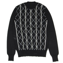 Load image into Gallery viewer, Prada Black Patterned Knit Size 48
