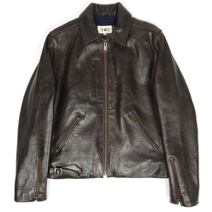 YMC Leather Jacket Size Medium