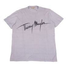 Load image into Gallery viewer, Thierry Mugler Purple Logo Tee Size
