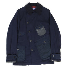 Load image into Gallery viewer, Junya Watanabe AD2013 Navy Coat Size Large
