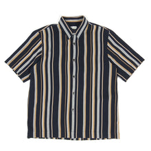 Load image into Gallery viewer, Dries Van Noten Striped Short Sleeve Shirt Size 48
