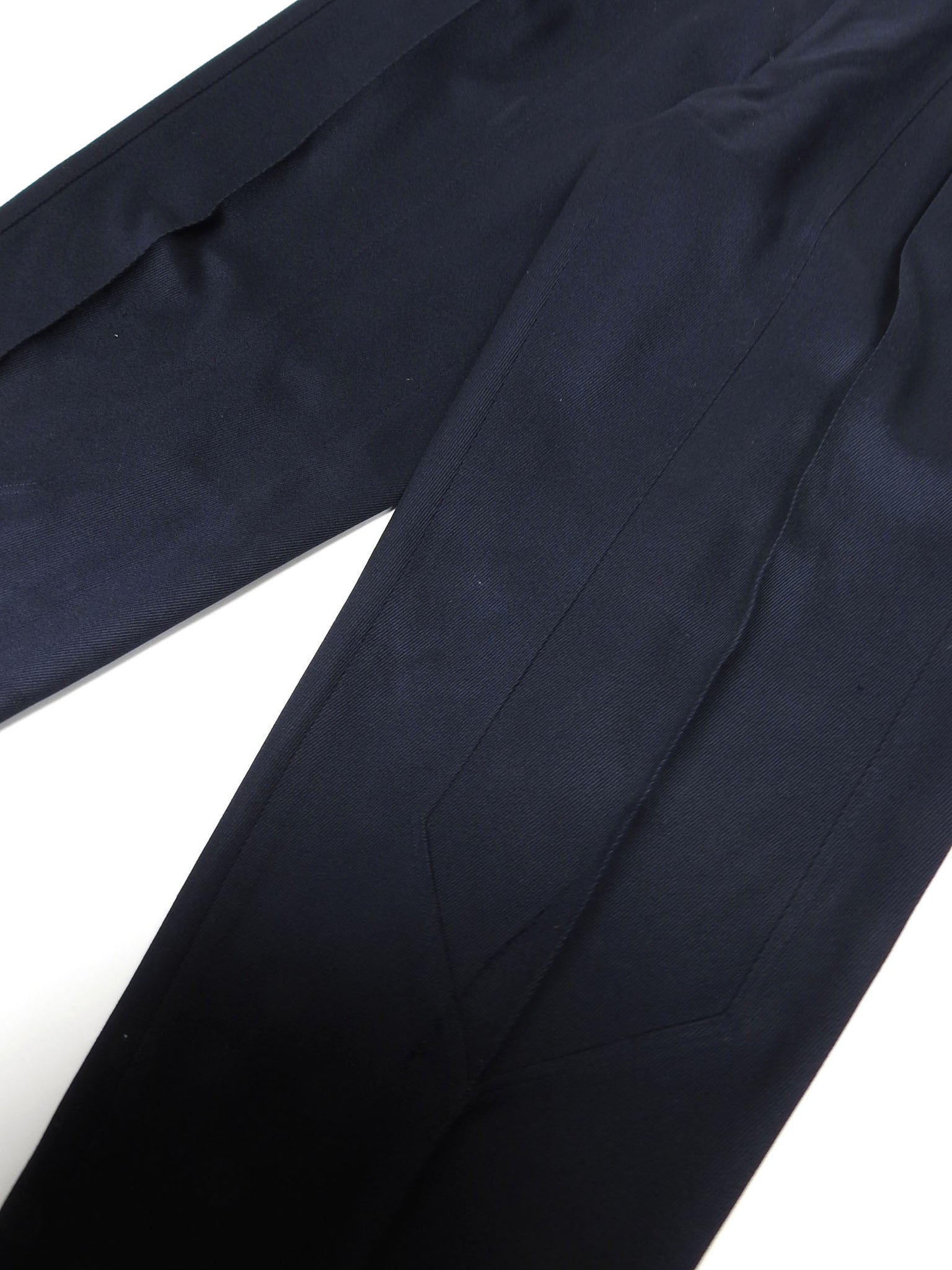 Gianni Versace Vintage Pleated Navy Wool Pants Size 50 – I Miss