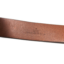 Load image into Gallery viewer, Gucci Brown Leather Marmont Belt Size 90
