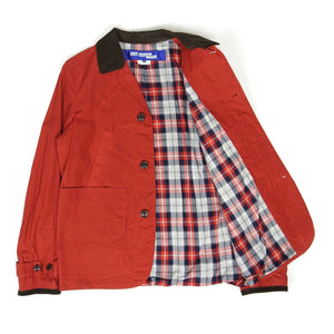 Junya Watanabe AD2011 Red Waxed Jacket Size Medium