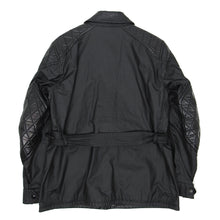 Load image into Gallery viewer, Belstaff Wax Jacket with Leather Sleeves Size 48
