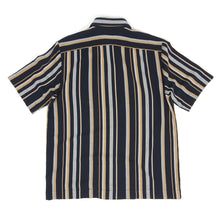 Load image into Gallery viewer, Dries Van Noten Striped Short Sleeve Shirt Size 48

