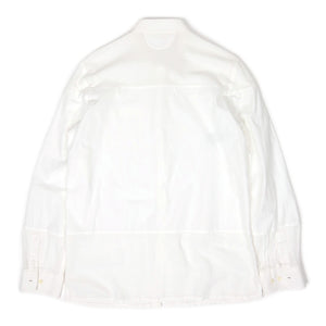 Helmut Lang White Panelled Shirt Size Large