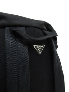 Prada 2015 Black Nylon Tessuto Backpack