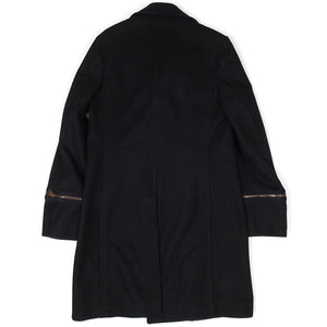 Dolce & Gabbana Black Wool Coat Size Medium