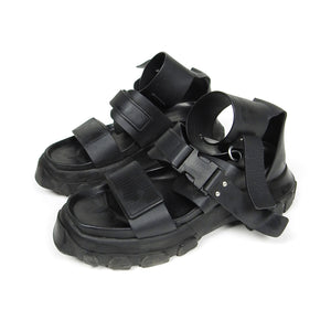 Rick Owens Ankle Strap Tractor Sandal Size 43