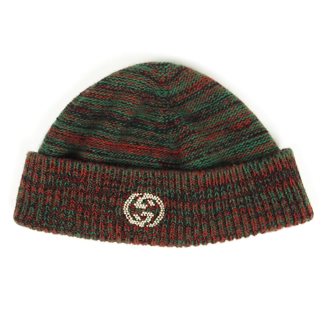 Gucci Red/Green Knit Beanie