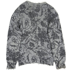 Dolce & Gabbana Floral Knit Sweater Size 52