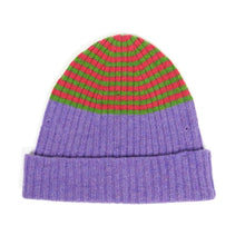 Load image into Gallery viewer, Gucci Purple Distressed Knit Beanie
