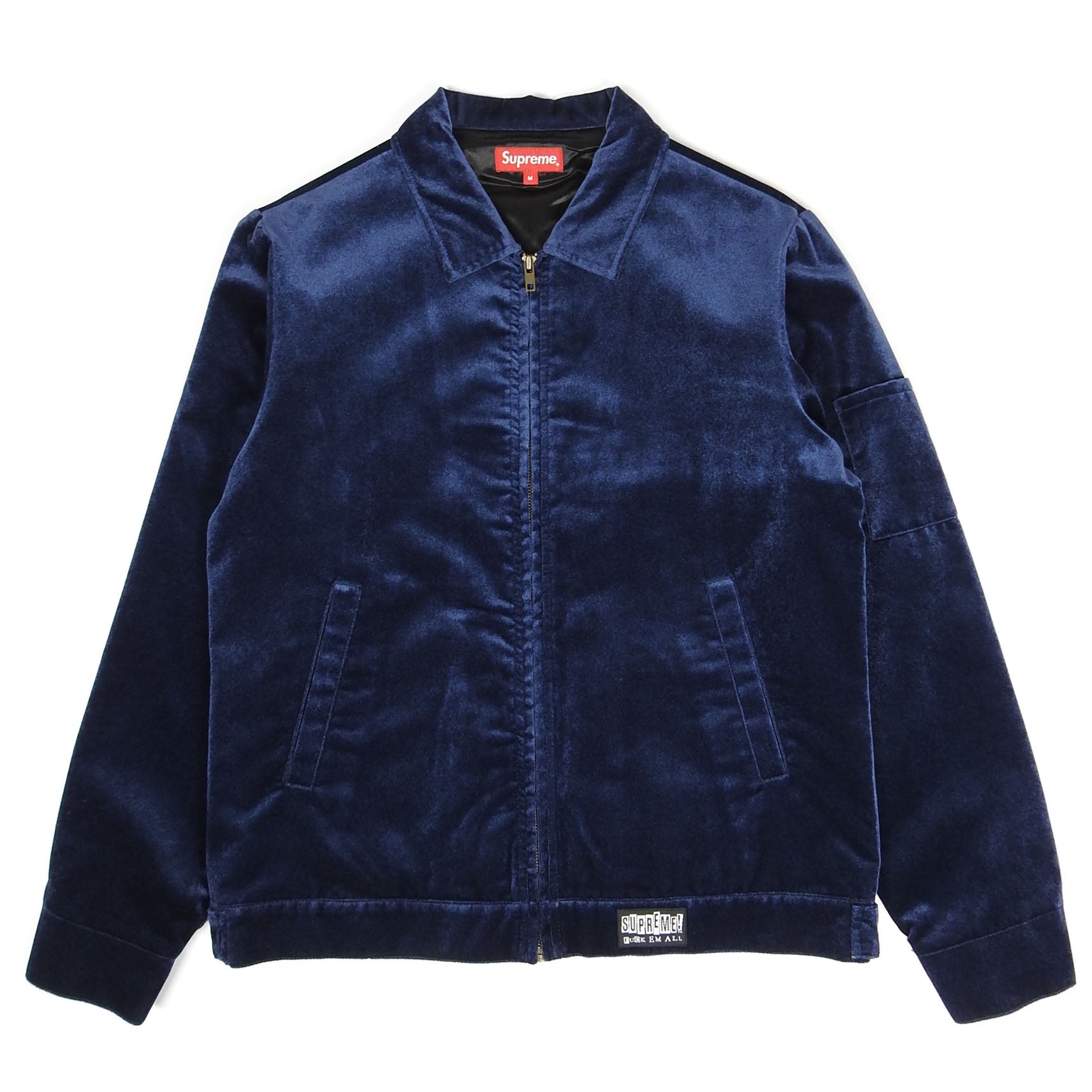 Supreme velour jacket deals