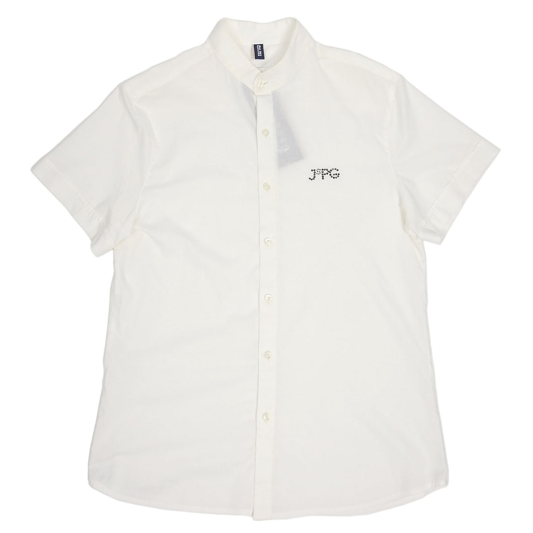 Jean’s Paul Gaultier Collarless Short Sleeve Shirt Size Large