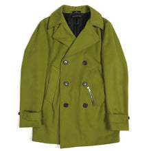 Load image into Gallery viewer, Valentino Green Peacoat Size 50
