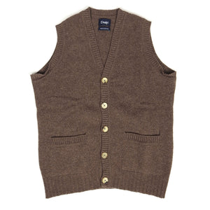 Drakes Sweater Vest Size Medium