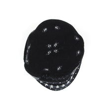Load image into Gallery viewer, Alanui Black Wool/Cashmere Bucket Hat O/S
