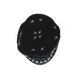Alanui Black Wool/Cashmere Bucket Hat O/S