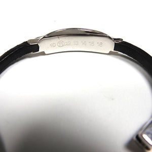 Maison Margiela Leather & Brass Watch Bracelet Size Large
