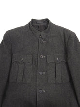 Load image into Gallery viewer, Y’s for Men Grey Wool Jacket Size 3

