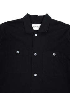 Our Legacy Black Overshirt Size 46