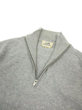Load image into Gallery viewer, Hermes Grey Cashmere Sweater Size Medium
