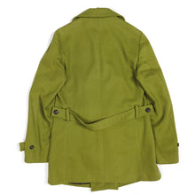 Load image into Gallery viewer, Valentino Green Peacoat Size 50
