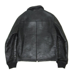 Prada Black Shearling Jacket Size 52