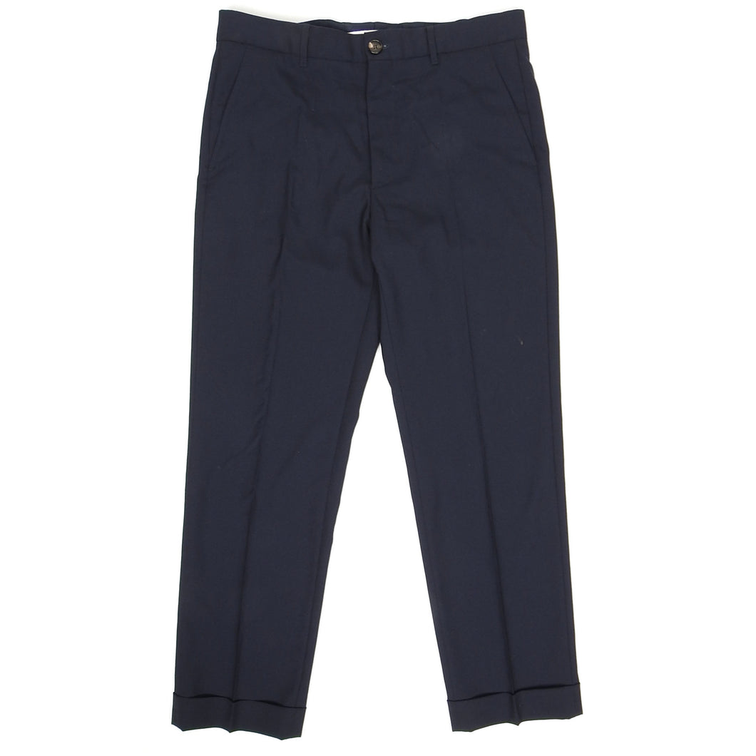 Marni Navy Wool Pants Size 50