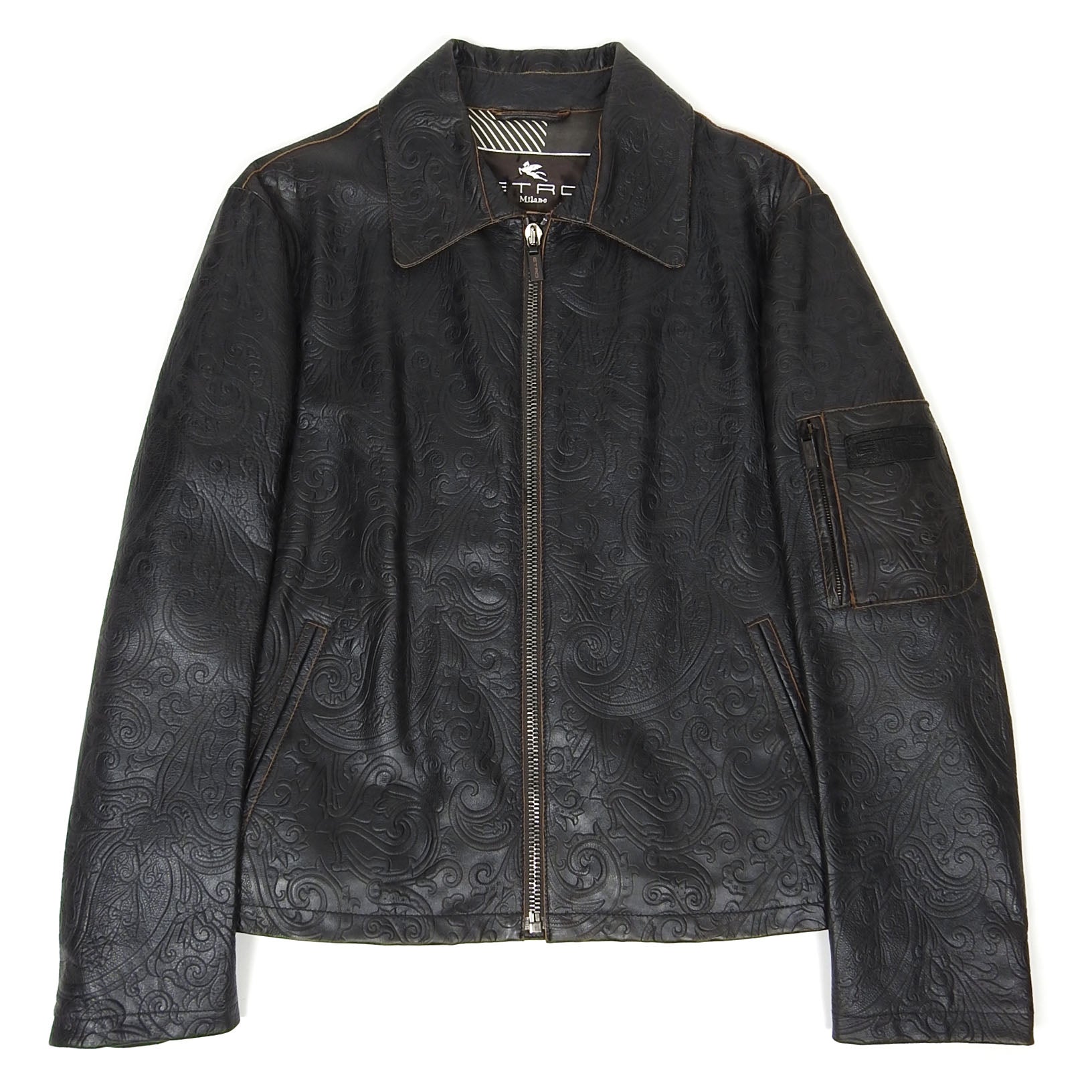 Etro clearance leather jacket